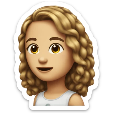 generate an emoji with my daughter sticker