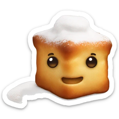 square beignets sticker