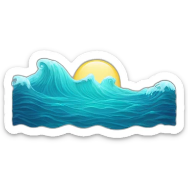 Ocean  sticker