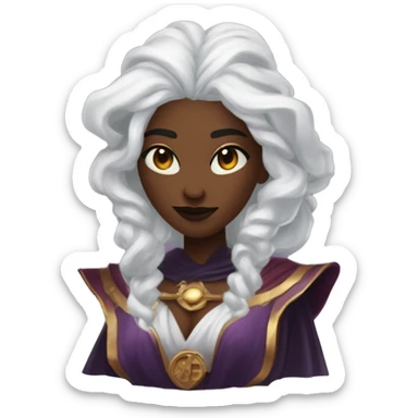 "Technomancy is the use of magic or mystical powers to control and manipulate technology” + "It's kind of like cyberpunk magic or how in some games, characters hack into systems using magic." 🖥️⚡🧙‍♂️ Make a ancient vampire technomancy goddess sticker