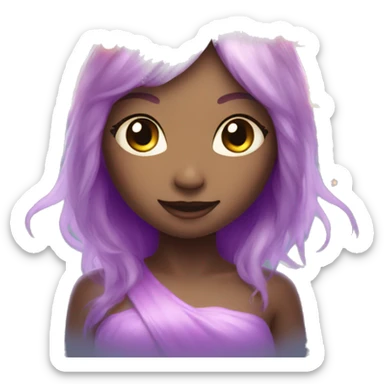 glowing fairies sticker