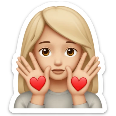 Quiero que sea 🫣 así y que esconda la letra M sticker