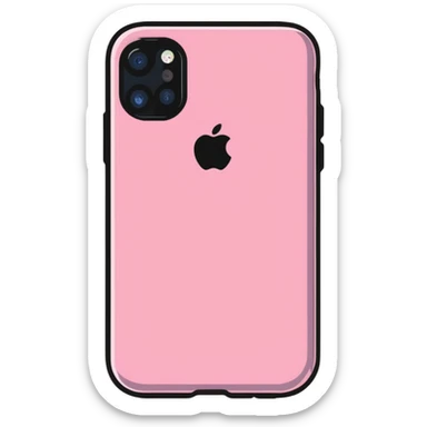 pink gothic iPhone sticker