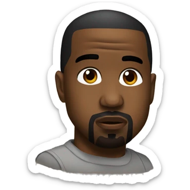 kanye west sticker