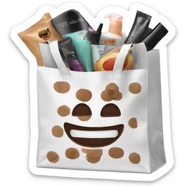 Ulta shopping bag sticker