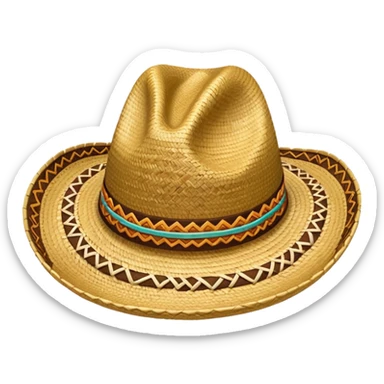 Colombian Sombrero Voltiao sticker