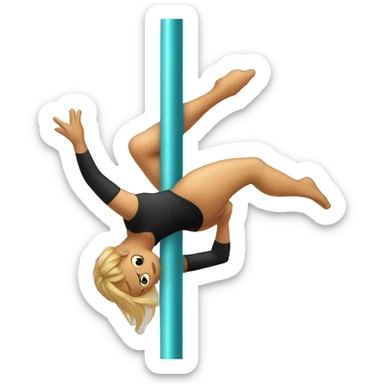 Pole Dance sport sticker