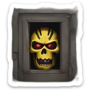 IRON MAIDEN CHAMBER sticker