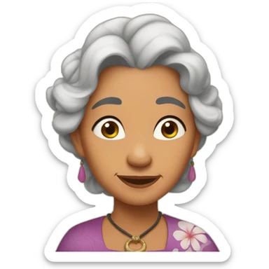 Grand mother tala Moana Disney  sticker
