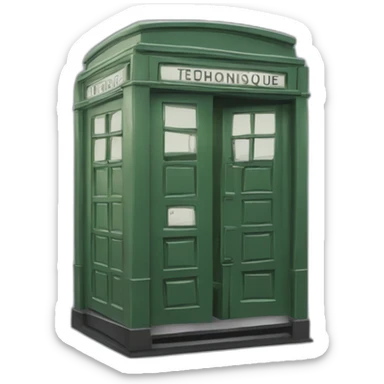 cabine téléphonique londre sticker