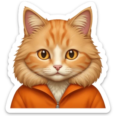 Turn this cat with sticker