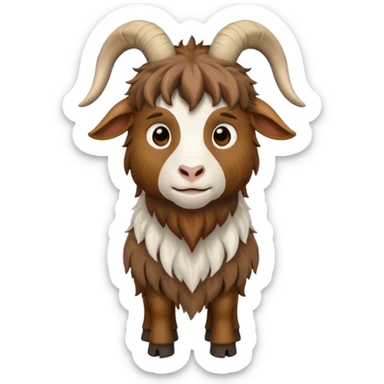 viking goat sticker