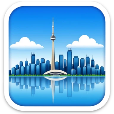 Toronto blue days sticker