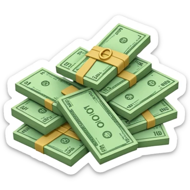 monopoly money sticker
