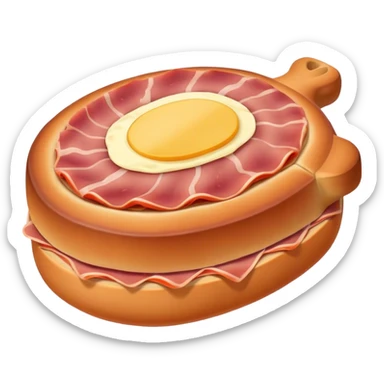 Pan de jamón venezolano  sticker