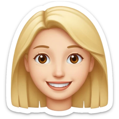 Add 🥹 + 😍 to make a cute emoji screaming love, simple but beautiful sticker