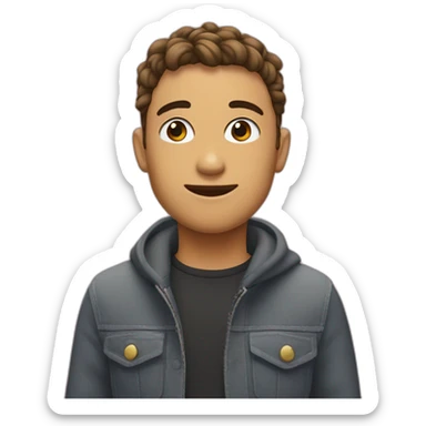 Ado câlin gay sticker