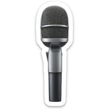 microphone sticker