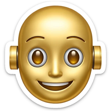 ai bot emoji sticker