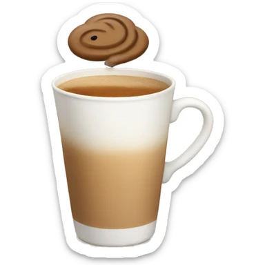 Chai latte cute  sticker