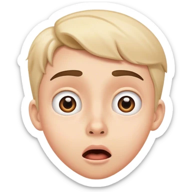 12th pass student's reaction sticker