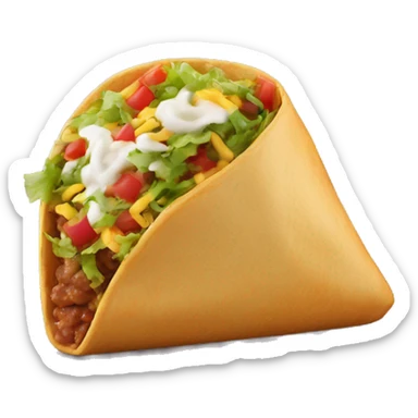 5 layer burrito from Taco Bell  sticker