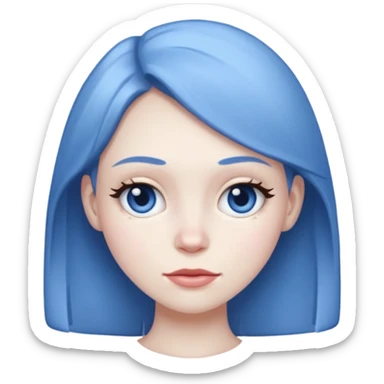 Bonnie Blue skinny sticker