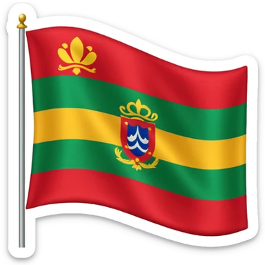 drapeau indépendantiste de la guadeloupe sticker