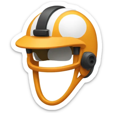 whistle for sports sticker