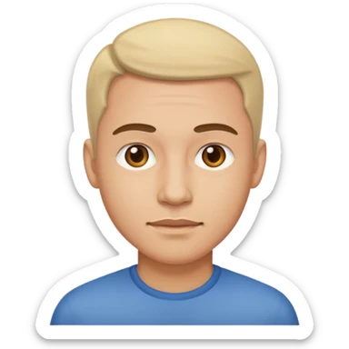 Homme portrait adulte  sticker