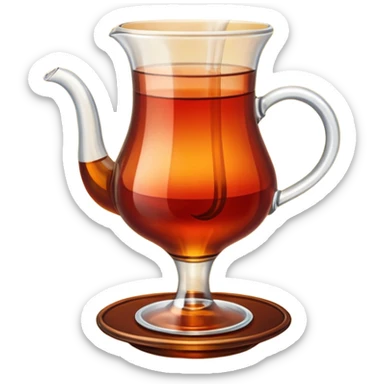 Turkish tea sticker