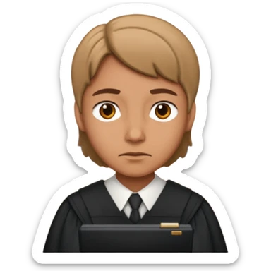 courtroom juror sticker