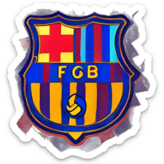 Barca logo sticker