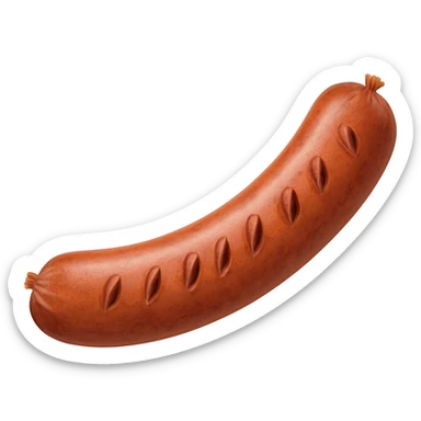 Nurmberger saussage sticker