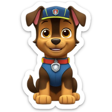 Paw patrol sticker