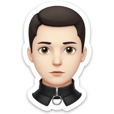 Submissive male cuck sticker