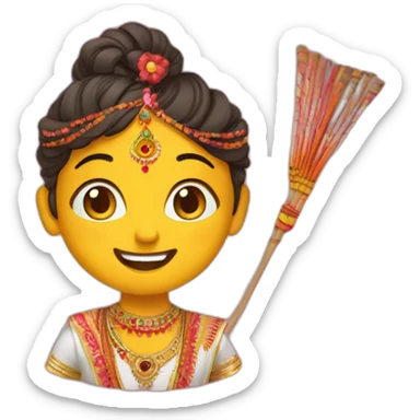 dandiya ras sticker