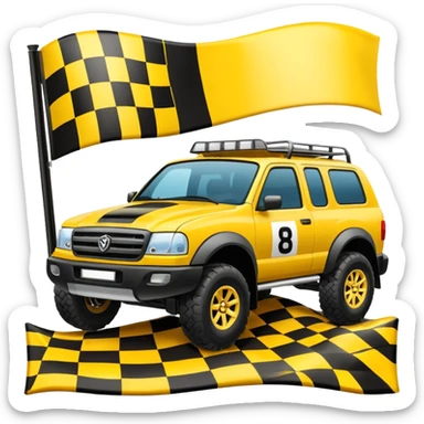 Logo Dakar gara sticker