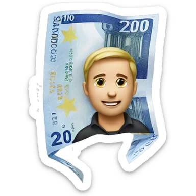 200 euro sticker