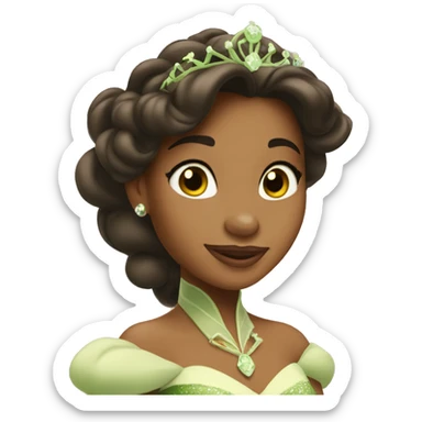princess tiana  sticker