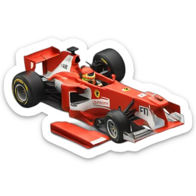 F1 Ferrari & McLaren sticker