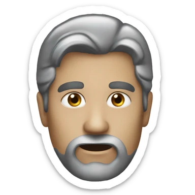 A fan in the hell sticker