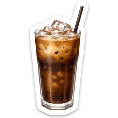 iced coffee sticker