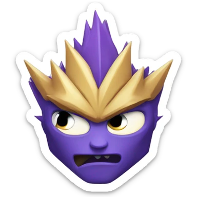 Spike braw stars sticker