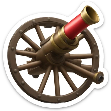 Arsenal FC cannon sticker