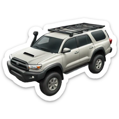 Toyota 4x4 sticker