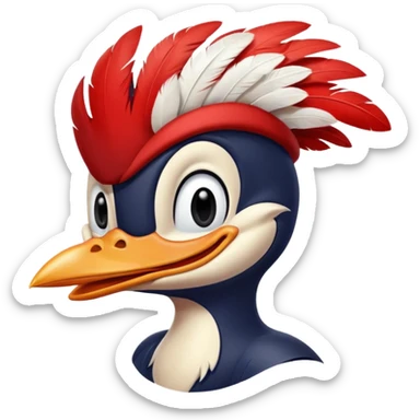 O pica pau sticker