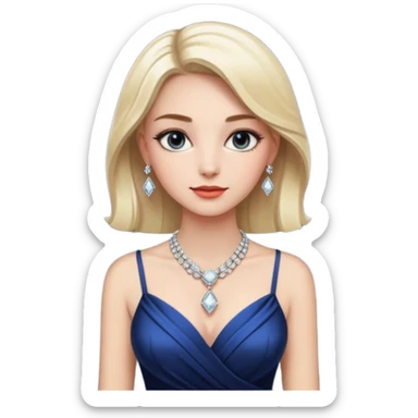 LUXURY GIRL sticker