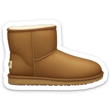 Ugg shoe sticker