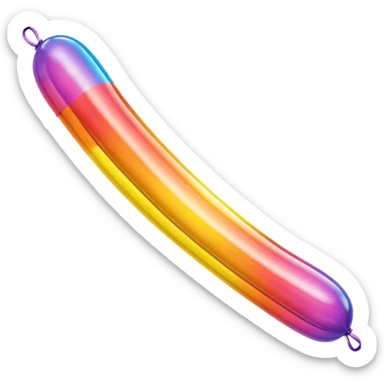 SPAM  saysage jeff koons style inflatable balloon sausage sculpture art  sticker